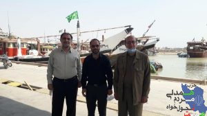 گزارش تصویری از دیدارشورای مرکزی و دبیر استانی حزب همت خوزستان از اروند کنار 